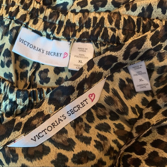 Victoria’s Secret Animal Print Silky Pajamas - Picture 4 of 11